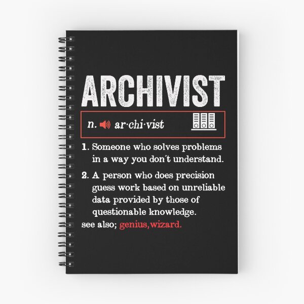 Item preview, Archivist Funny Definition: Funny Archivist Gift designed and sold by Adexyl.