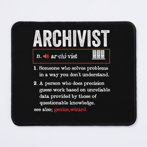 Item preview, Archivist Funny Definition: Funny Archivist Gift designed and sold by Adexyl.