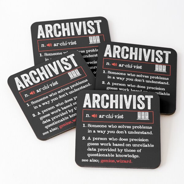Item preview, Archivist Funny Definition: Funny Archivist Gift designed and sold by Adexyl.