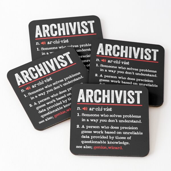 Item preview, Archivist Funny Definition: Funny Archivist Gift designed and sold by Adexyl.