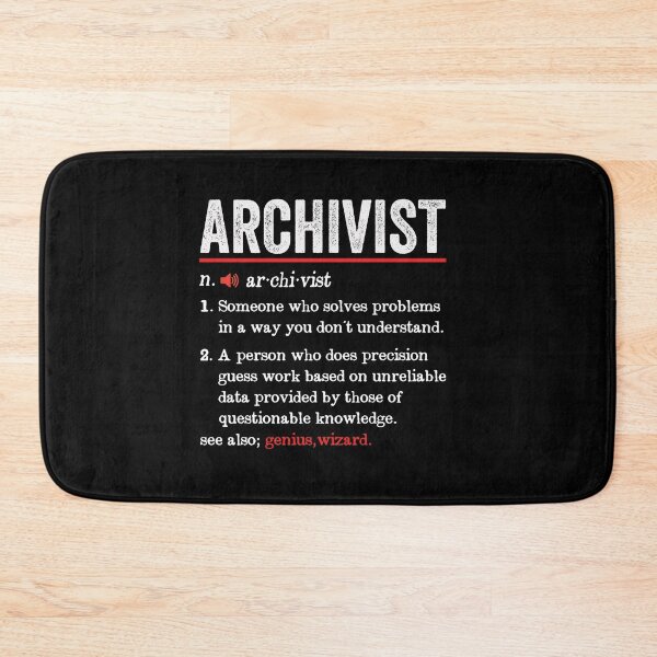 Item preview, Archivist Funny Definition: Funny Archivist Gift designed and sold by Adexyl.