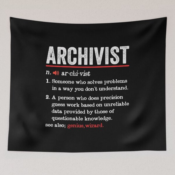 Item preview, Archivist Funny Definition: Funny Archivist Gift designed and sold by Adexyl.