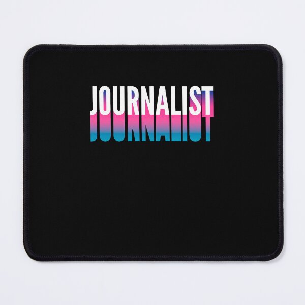 Item preview, Journalist With Long Gradient Shadow designed and sold by SVPOD.