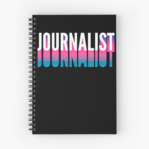 Item preview, Journalist With Long Gradient Shadow designed and sold by SVPOD.