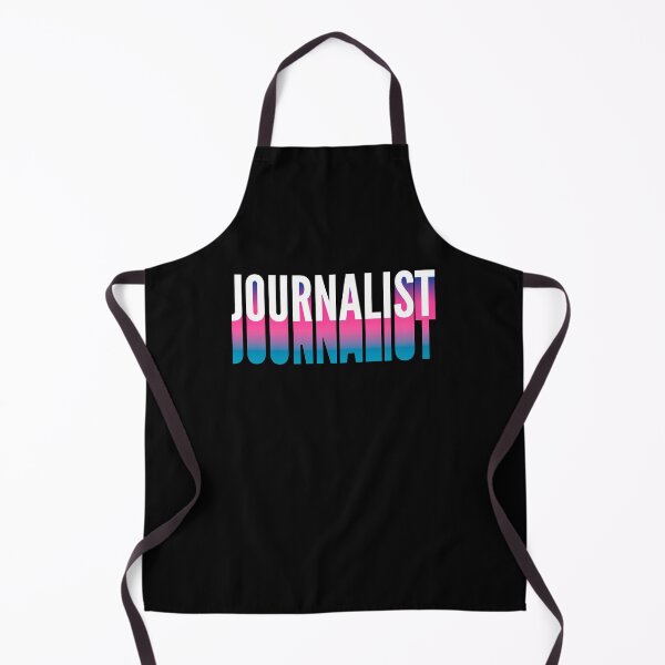 Item preview, Journalist With Long Gradient Shadow designed and sold by SVPOD.