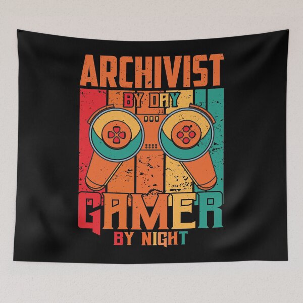 Item preview, Archivist By Day Gamer By Night: Funny Archivist Gift designed and sold by Adexyl.