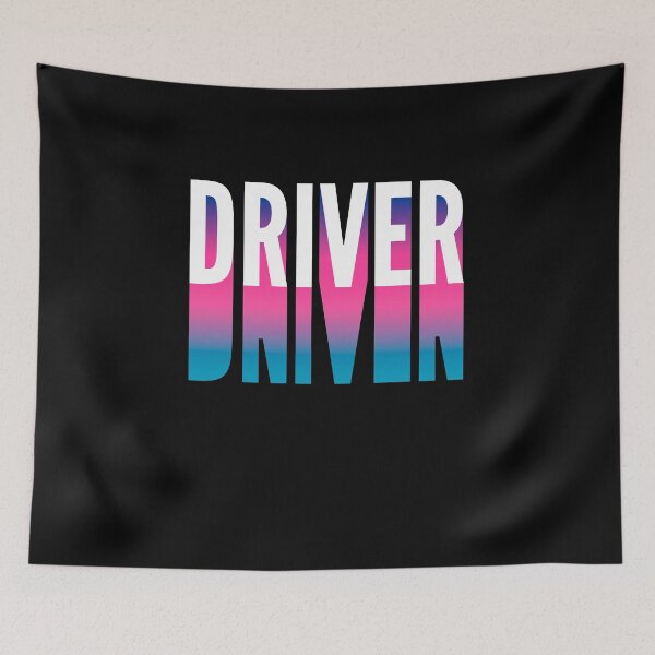 Item preview, Driver With Long Gradient Shadow designed and sold by SVPOD.