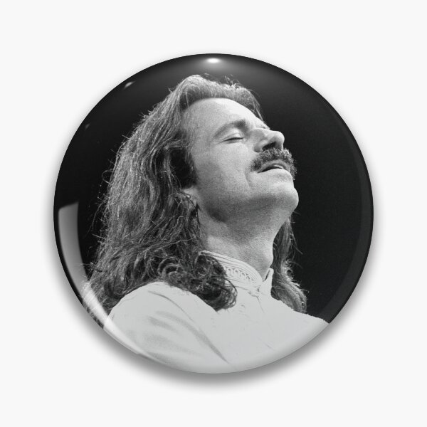 Item preview, Yanni - BW Photograph designed and sold by ConcertImages.