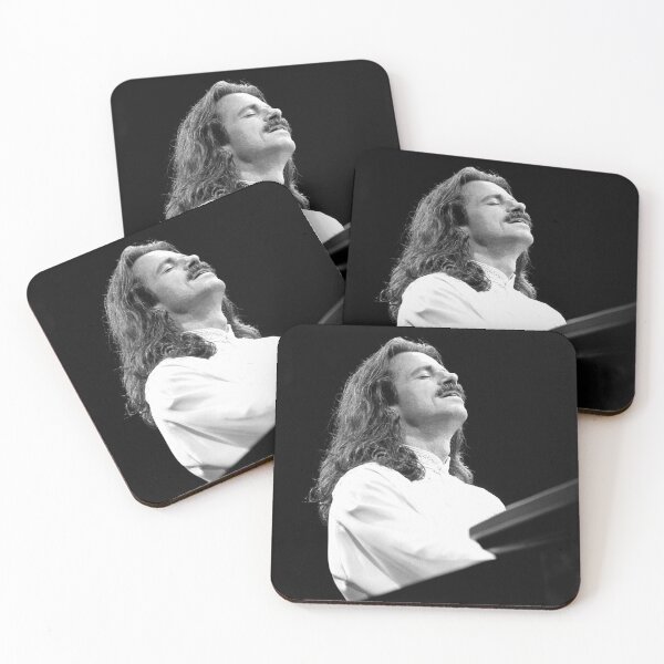 Item preview, Yanni - BW Photograph designed and sold by ConcertImages.