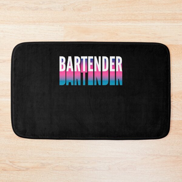 Item preview, Bartender With Long Gradient Shadow designed and sold by SVPOD.