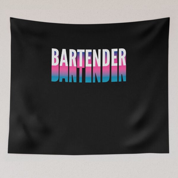 Item preview, Bartender With Long Gradient Shadow designed and sold by SVPOD.