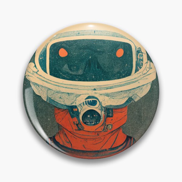 Artikelvorschau, Retro-Alien-Astronaut entworfen und verkauft von wadepbc.
