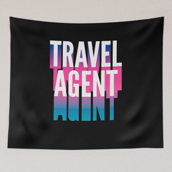 Item preview, Travel agent With Long Gradient Shadow designed and sold by SVPOD.