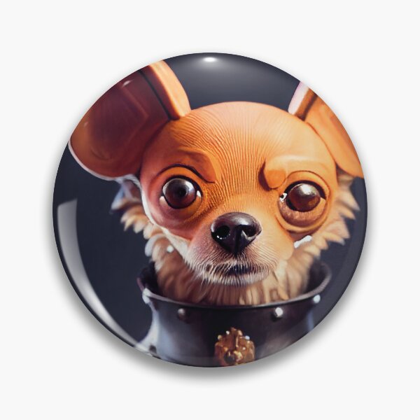 Item preview, Chihuahua wearing medieval knight armor designed and sold by Studiowatermars.