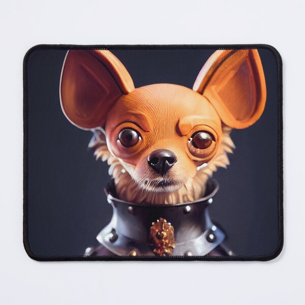 Item preview, Chihuahua wearing medieval knight armor designed and sold by Studiowatermars.