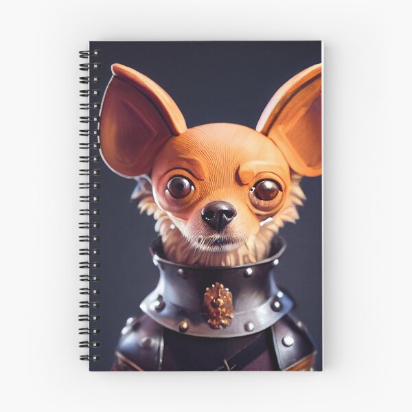 Item preview, Chihuahua wearing medieval knight armor designed and sold by Studiowatermars.