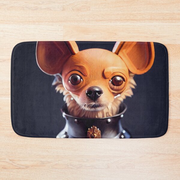 Item preview, Chihuahua wearing medieval knight armor designed and sold by Studiowatermars.