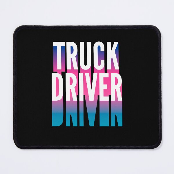 Item preview, Truck Driver With Long Gradient Shadow designed and sold by SVPOD.
