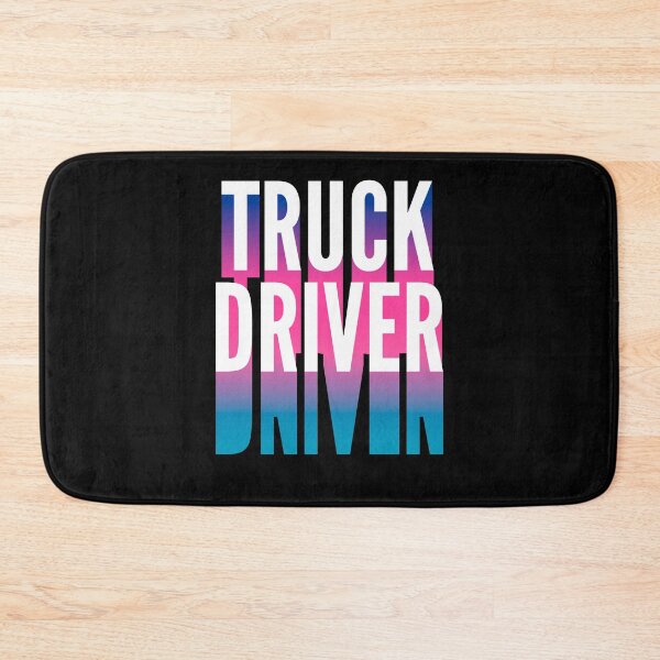 Item preview, Truck Driver With Long Gradient Shadow designed and sold by SVPOD.