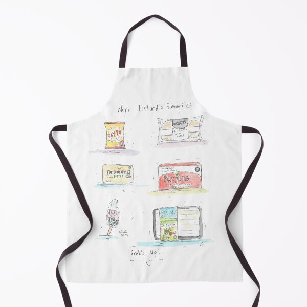 Item preview, Northern Ireland food brands illustration art designed and sold by DebTheZeb.