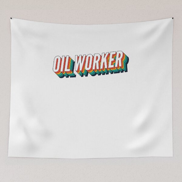 Item preview, Oil worker Retro Vintage Label For The Best Oil worker  designed and sold by SVPOD.