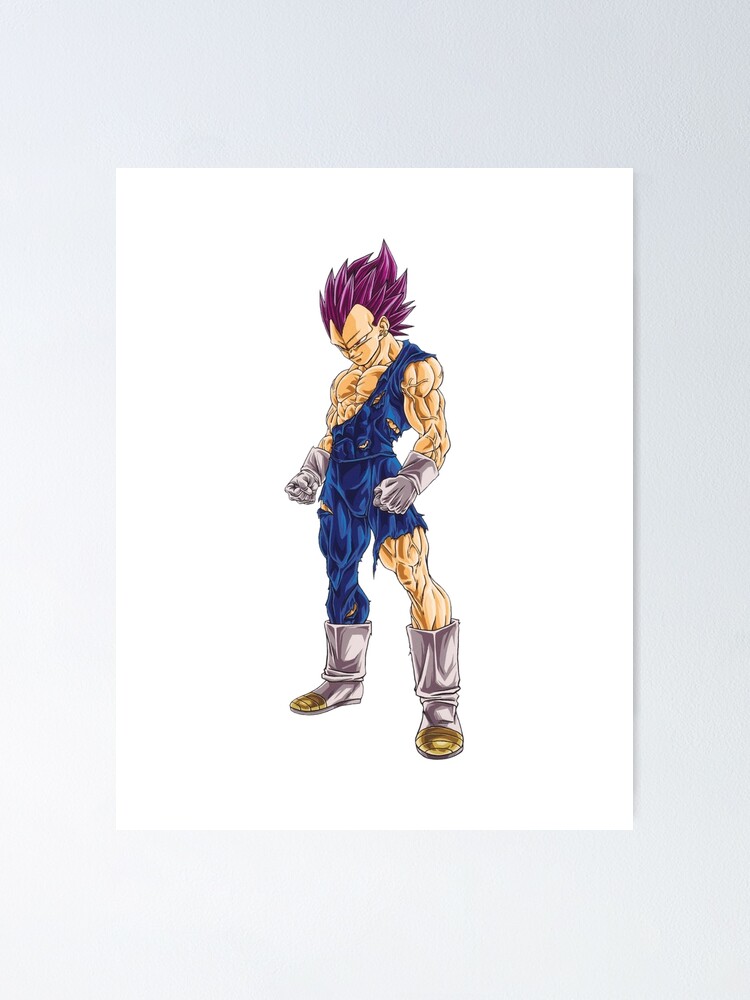 Ultra Ego Vegeta Poster For Sale By Zoro Design Redbubble 8361