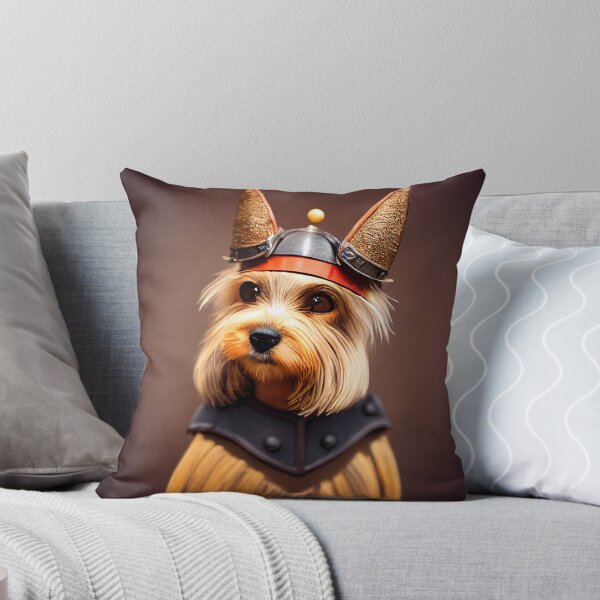 Item preview, Cutest Yorkie dressed as a mediavel knight designed and sold by Studiowatermars.