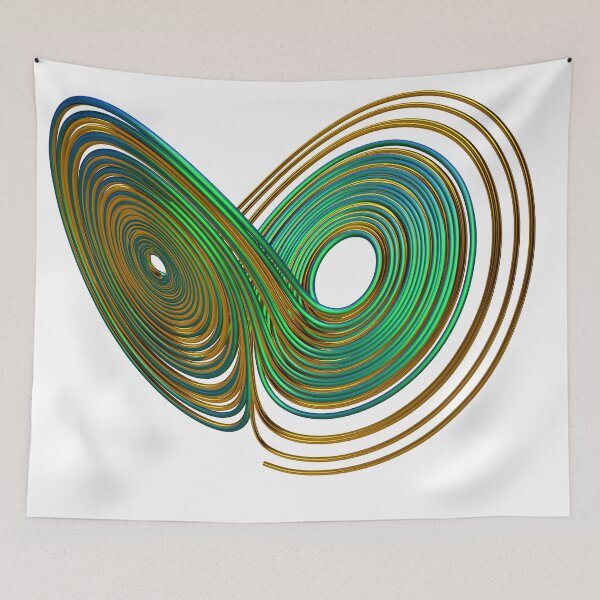 Item preview, Chaos Theory, Butterfly Effect  - Lorenz Chaotic Attractor #10 designed and sold by thinkeccel.
