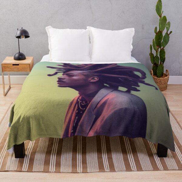 Item preview, Rasta Natural Hair Dreadlocks Portrait Art designed and sold by LocFestNYC.