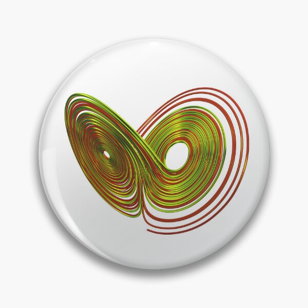 Item preview, Chaos Theory, Butterfly Effect  - Lorenz Chaotic Attractor #11 designed and sold by thinkeccel.