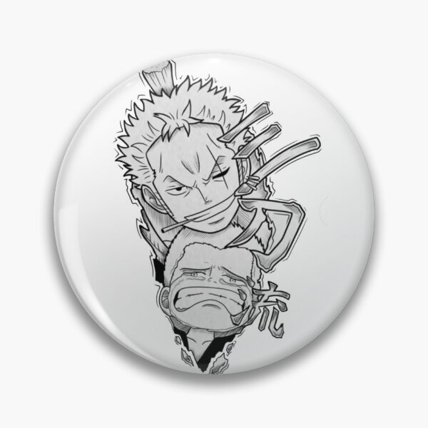 Zoro Smile Mask Wano - Cyan  Pin by RedaXis