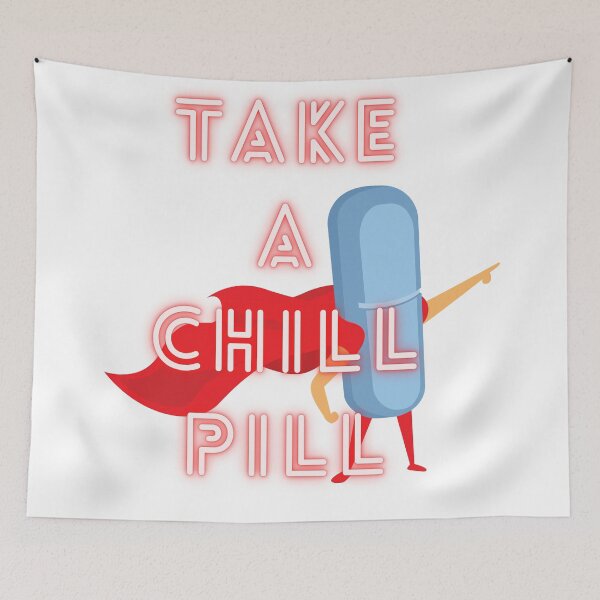 Item preview, take a chill pill designed and sold by maouriworld.
