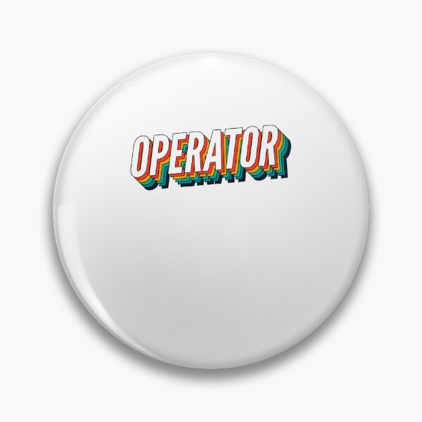 Item preview, Operator Retro Vintage Label For The Best Operator  designed and sold by SVPOD.