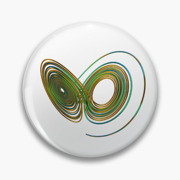 Item preview, Chaos Theory, Butterfly Effect  - Lorenz Chaotic Attractor #12 designed and sold by thinkeccel.