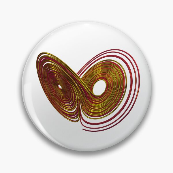 Item preview, Chaos Theory, Butterfly Effect  - Lorenz Chaotic Attractor #13 designed and sold by thinkeccel.