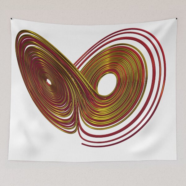 Item preview, Chaos Theory, Butterfly Effect  - Lorenz Chaotic Attractor #13 designed and sold by thinkeccel.