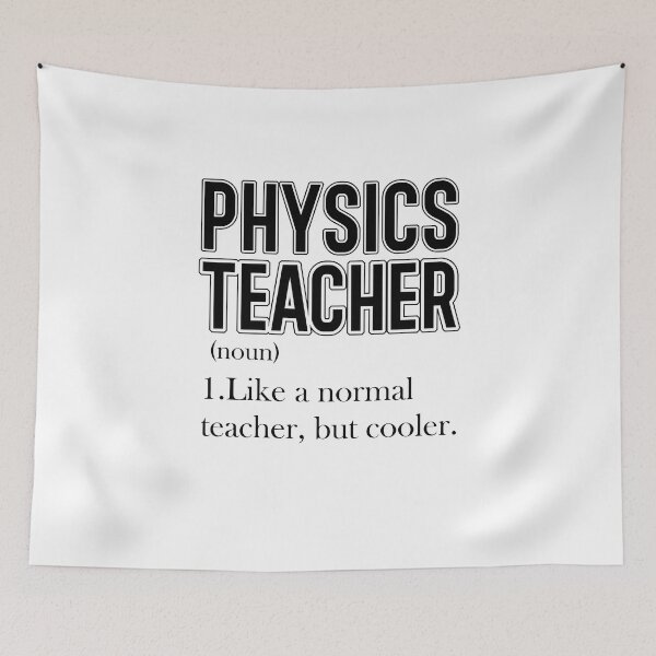 Item preview, Physics Teacher designed and sold by ccabreira.