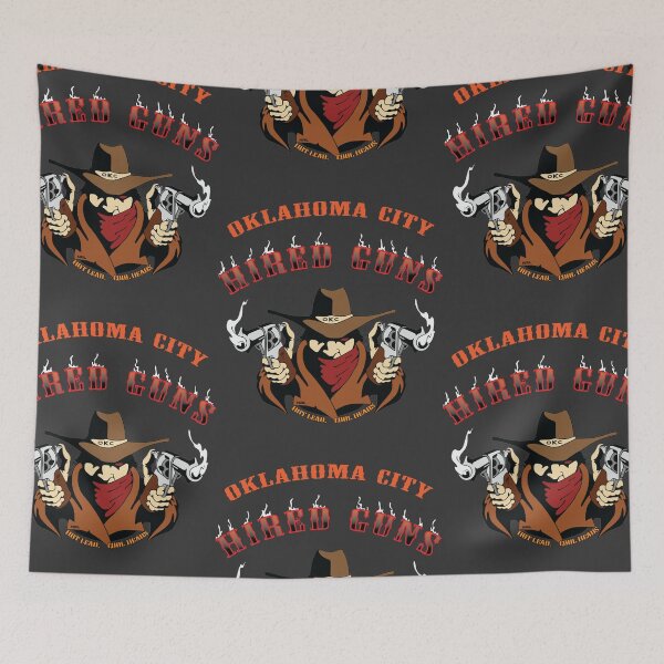 Item preview, Oklahoma City Hired Guns designed and sold by billvincent.