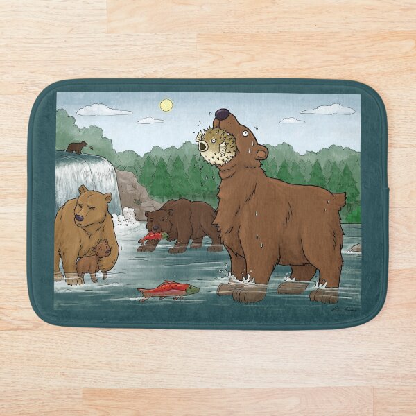 Item preview, Dumb Bear - Blowfish designed and sold by JadedSketch.