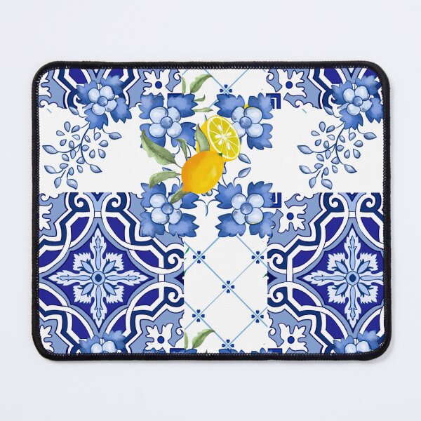 Item preview, Sicilian tiles,mediterranean,mosaic,lemons, designed and sold by MariaMarinova.