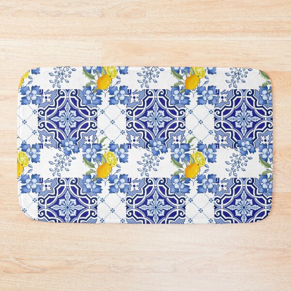 Item preview, Sicilian tiles,mediterranean,mosaic,lemons, designed and sold by MariaMarinova.