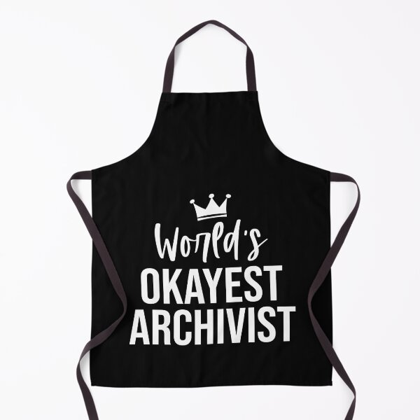 Item preview, World's Okayest Archivist: Funny Archivist Gift designed and sold by Adexyl.