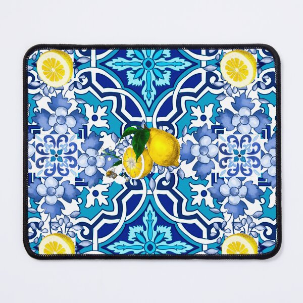 Item preview, Sicilian tiles,mediterranean,mosaic,lemons, designed and sold by MariaMarinova.