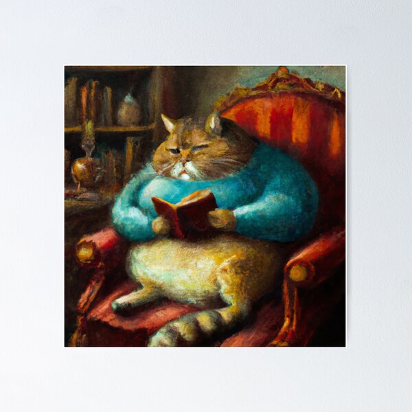 Victoria the Cat, with throne and tea kettle (Baroque) Art Board Print for  Sale by thecatandkettle