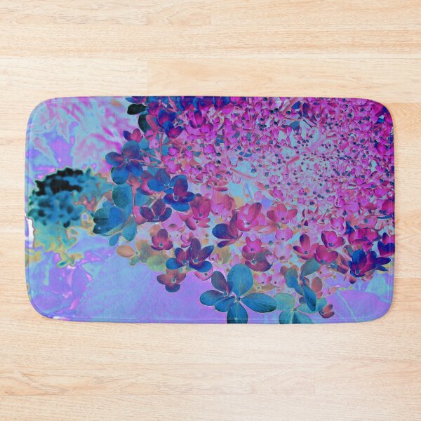 Item preview, Elegant Dark Blue and Magenta Limelight Hydrangea designed and sold by myrubiogarden.