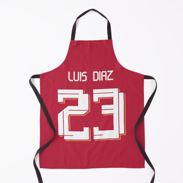 Item preview, Luis Diaz Liverpool Home jersey 23/24 designed and sold by Alimator.