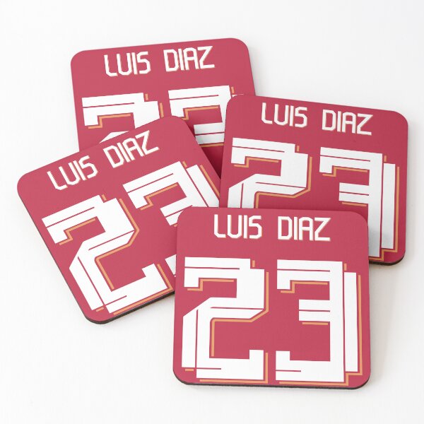 Item preview, Luis Diaz Liverpool Home jersey 23/24 designed and sold by Alimator.
