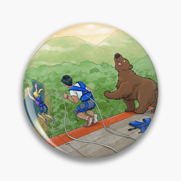 Item preview, Dumb Bear - Bungee Jump designed and sold by JadedSketch.