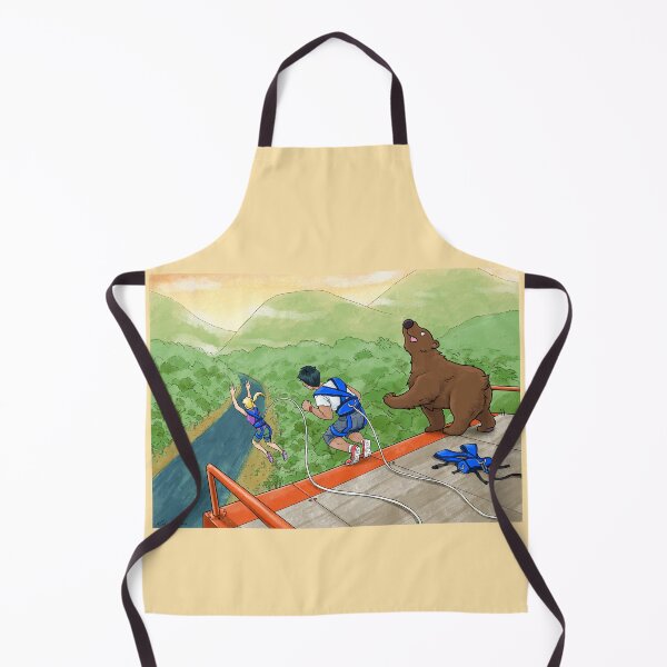 Item preview, Dumb Bear - Bungee Jump designed and sold by JadedSketch.