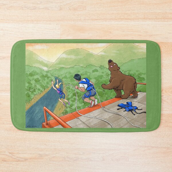 Item preview, Dumb Bear - Bungee Jump designed and sold by JadedSketch.